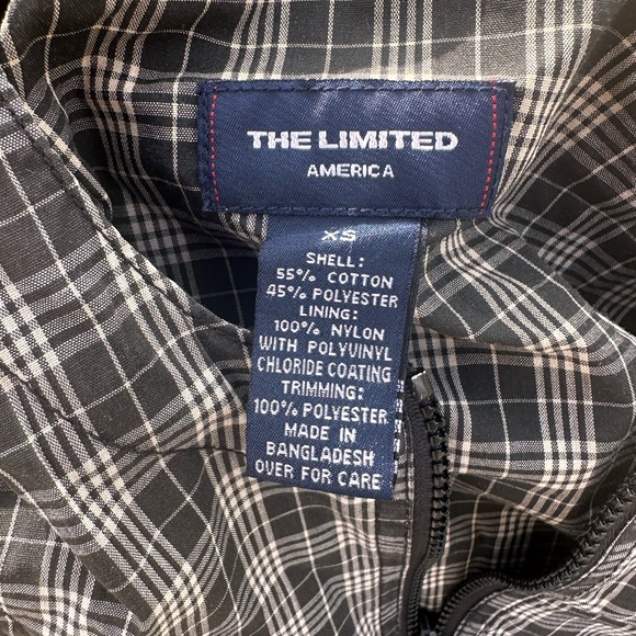 Plaid Jacket with hood and pockets - Picture 4 of 9